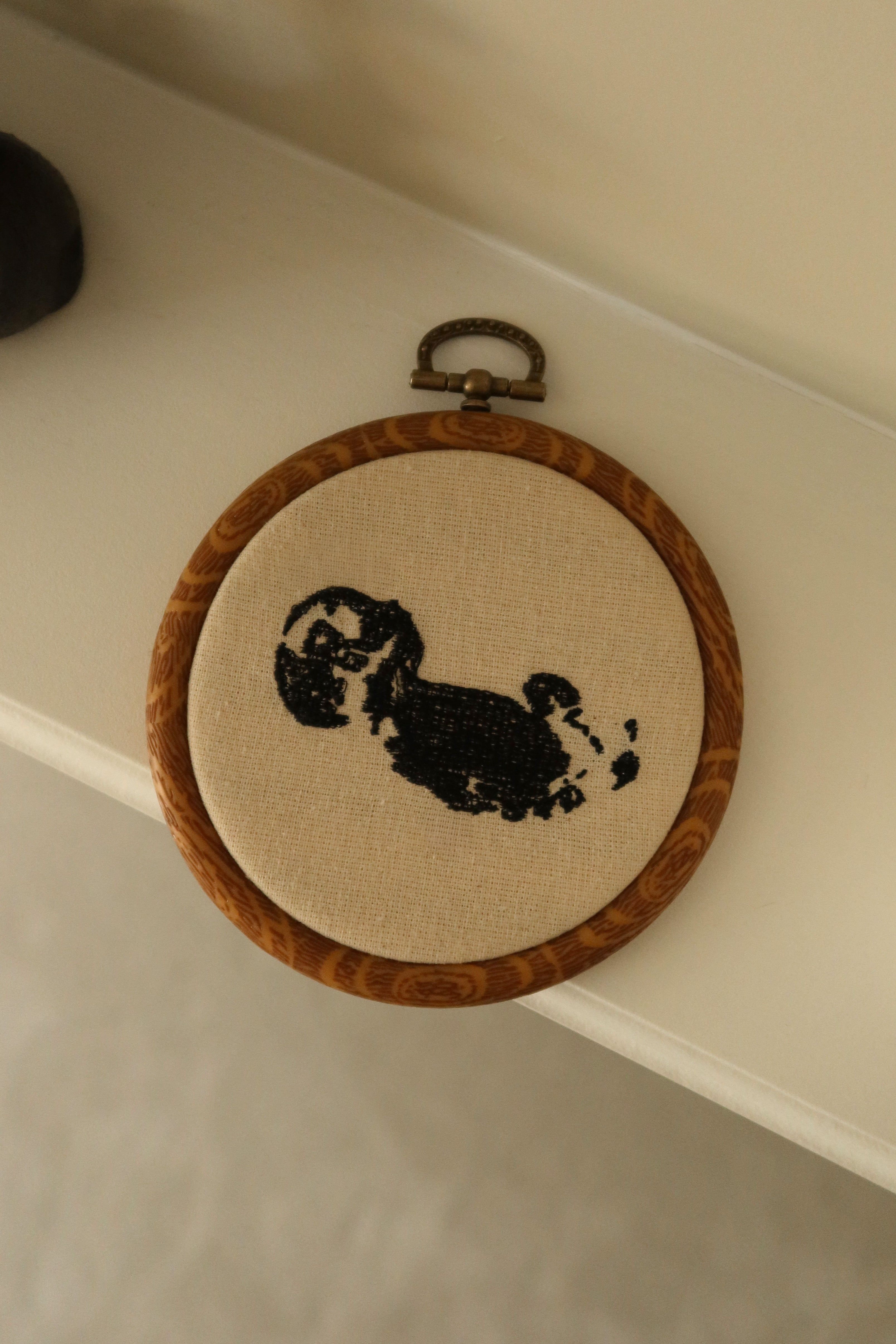 Custom Ultrasound Embroidery Keepsake