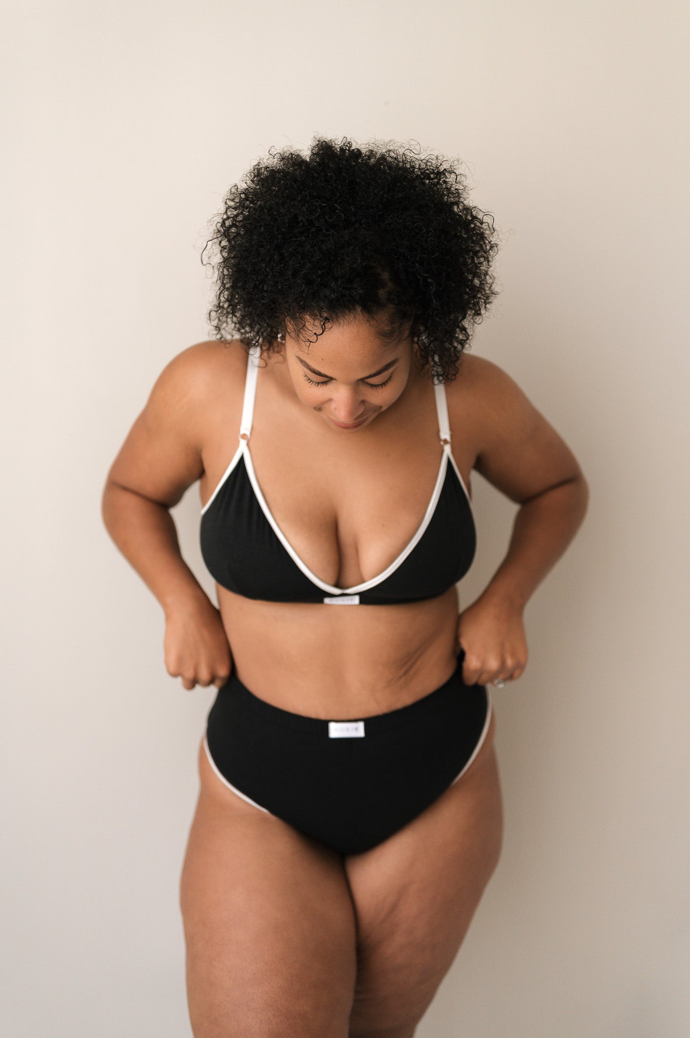 Contrast Triangle Bra