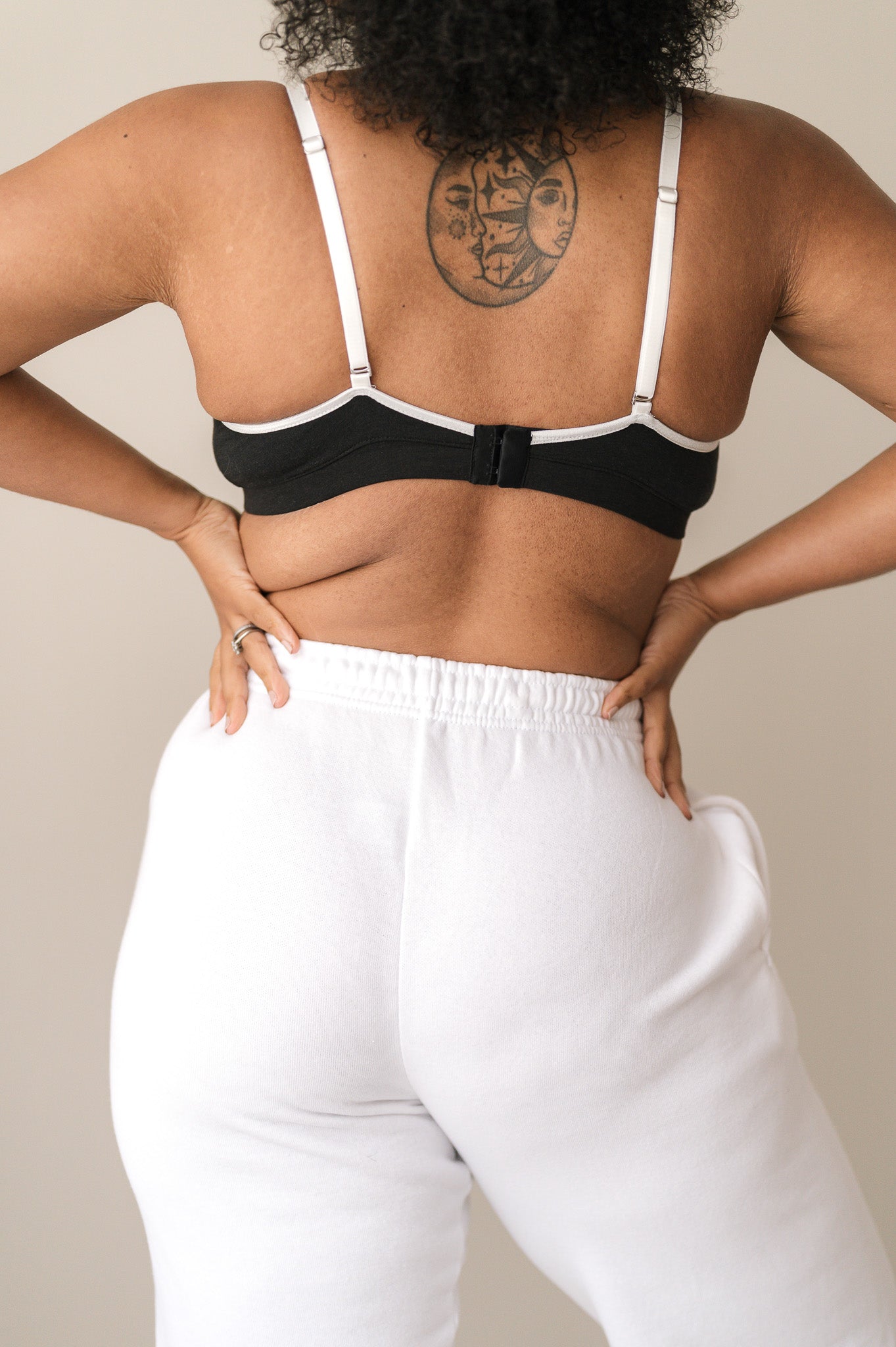 Ivory Triangle Bra