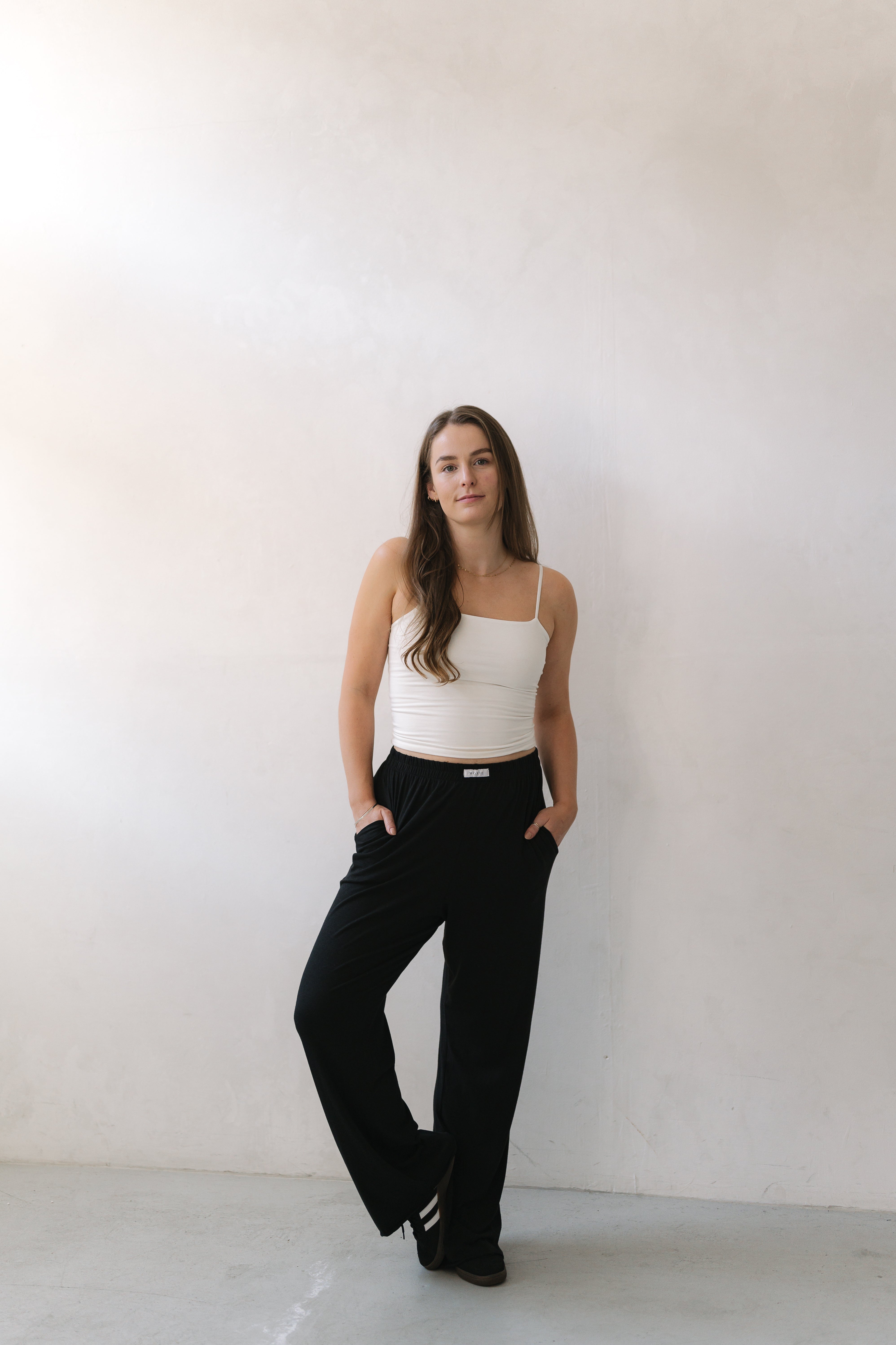 Black Relaxed Trousers