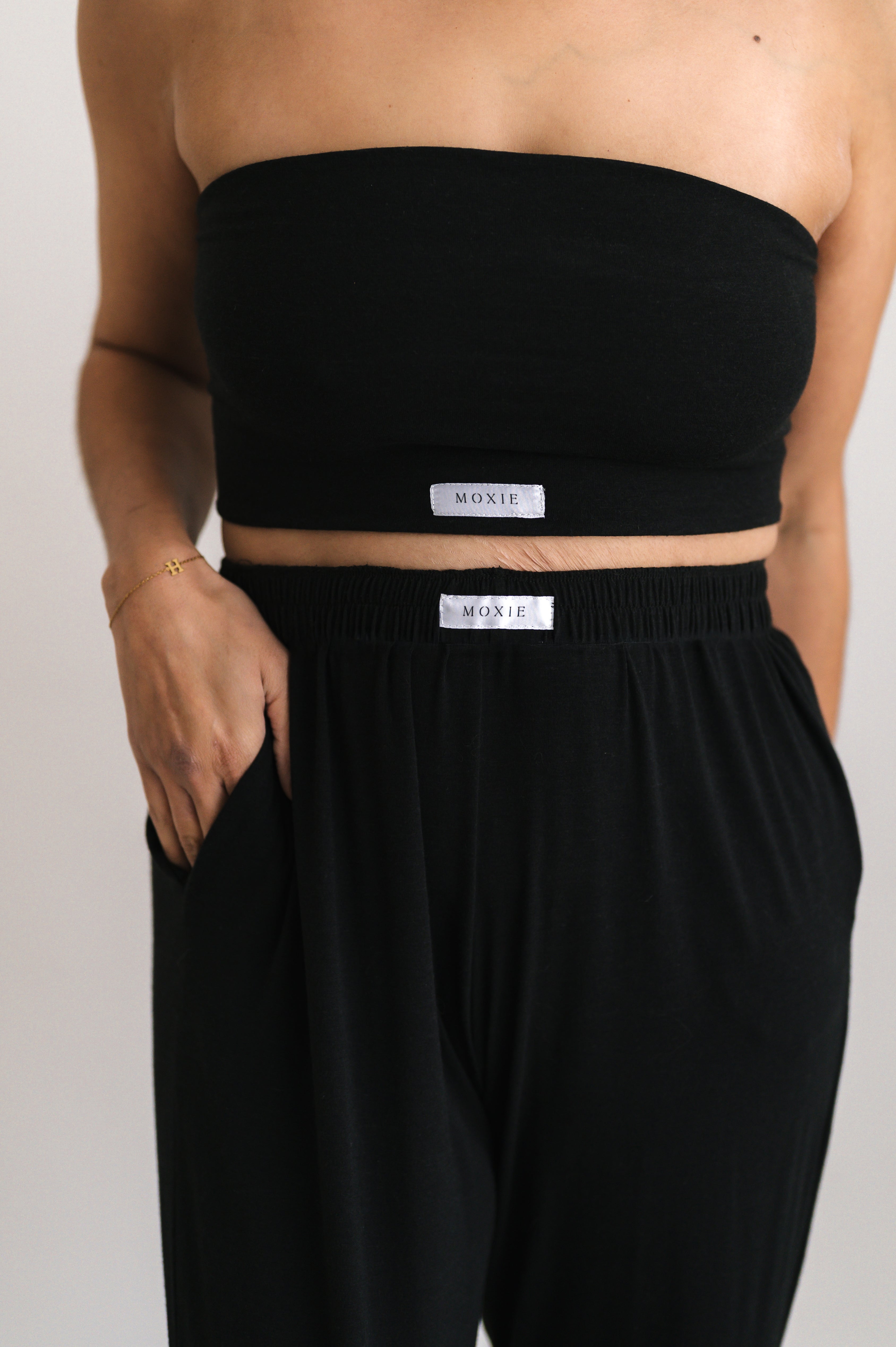 Black Relaxed Trousers