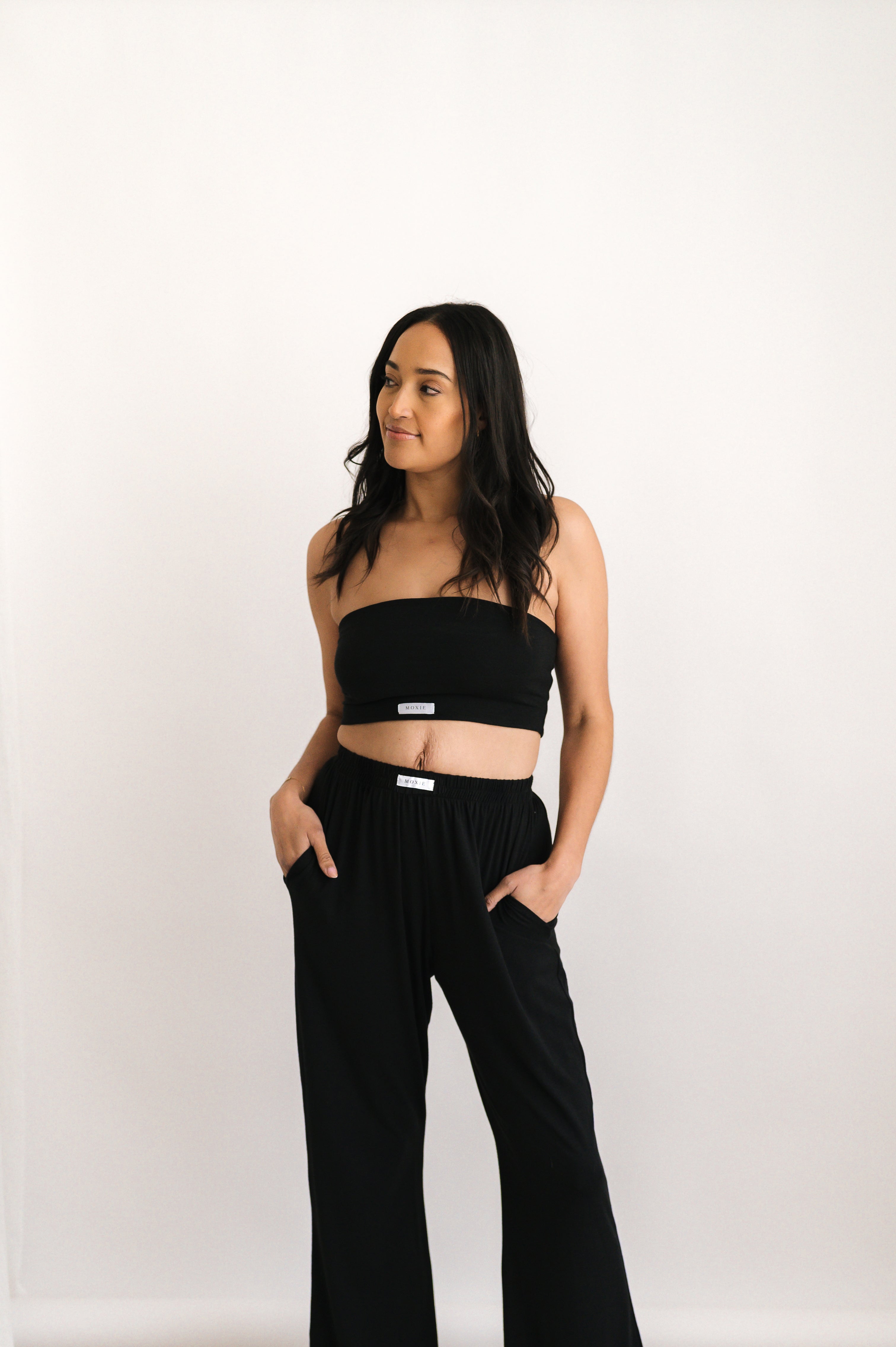 Black Relaxed Trousers