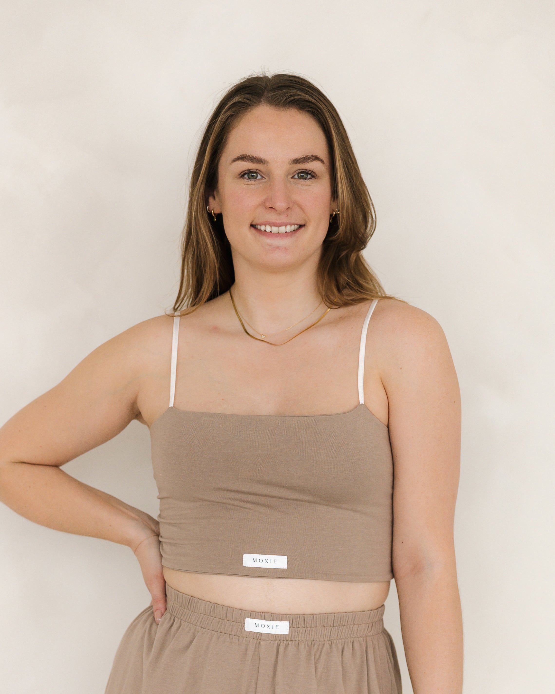 Mocha Crop Bralet